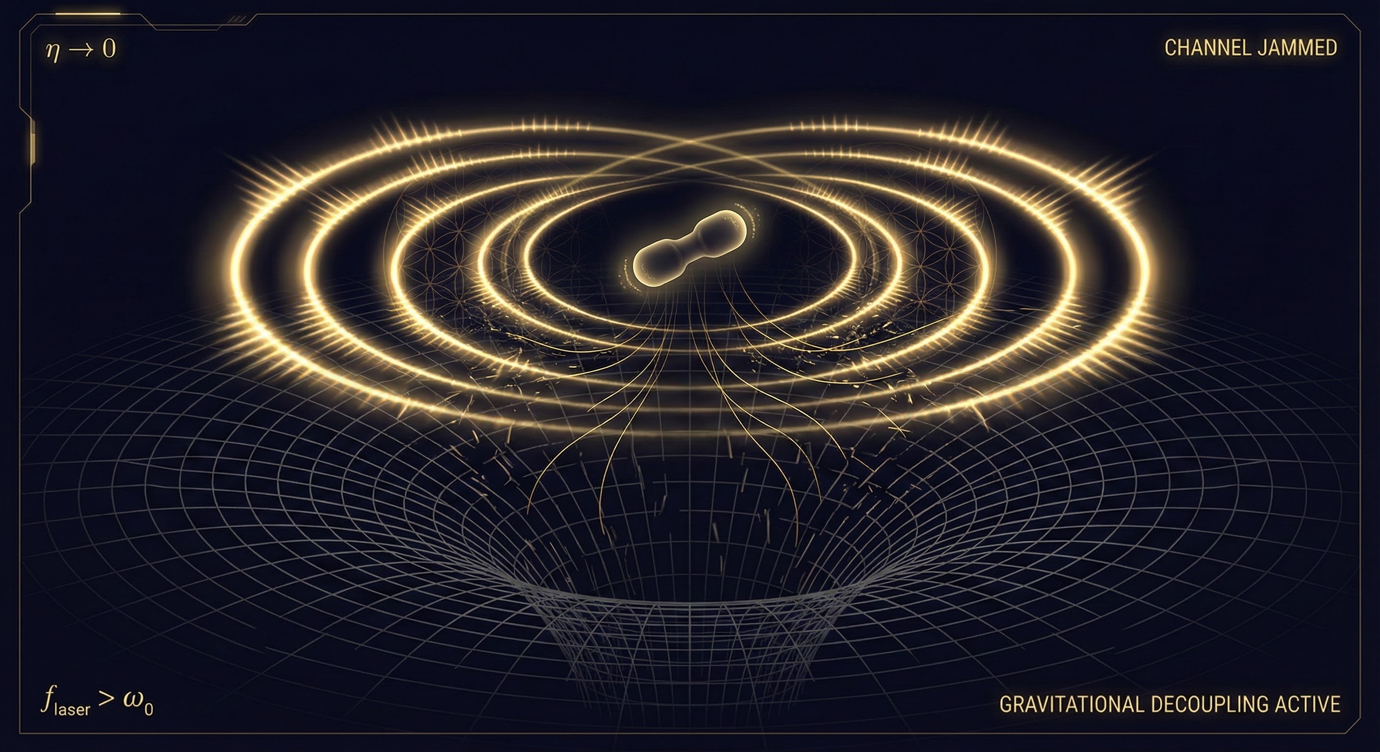 Zeno Anti-Gravity — Jamming the vacuum surveillance